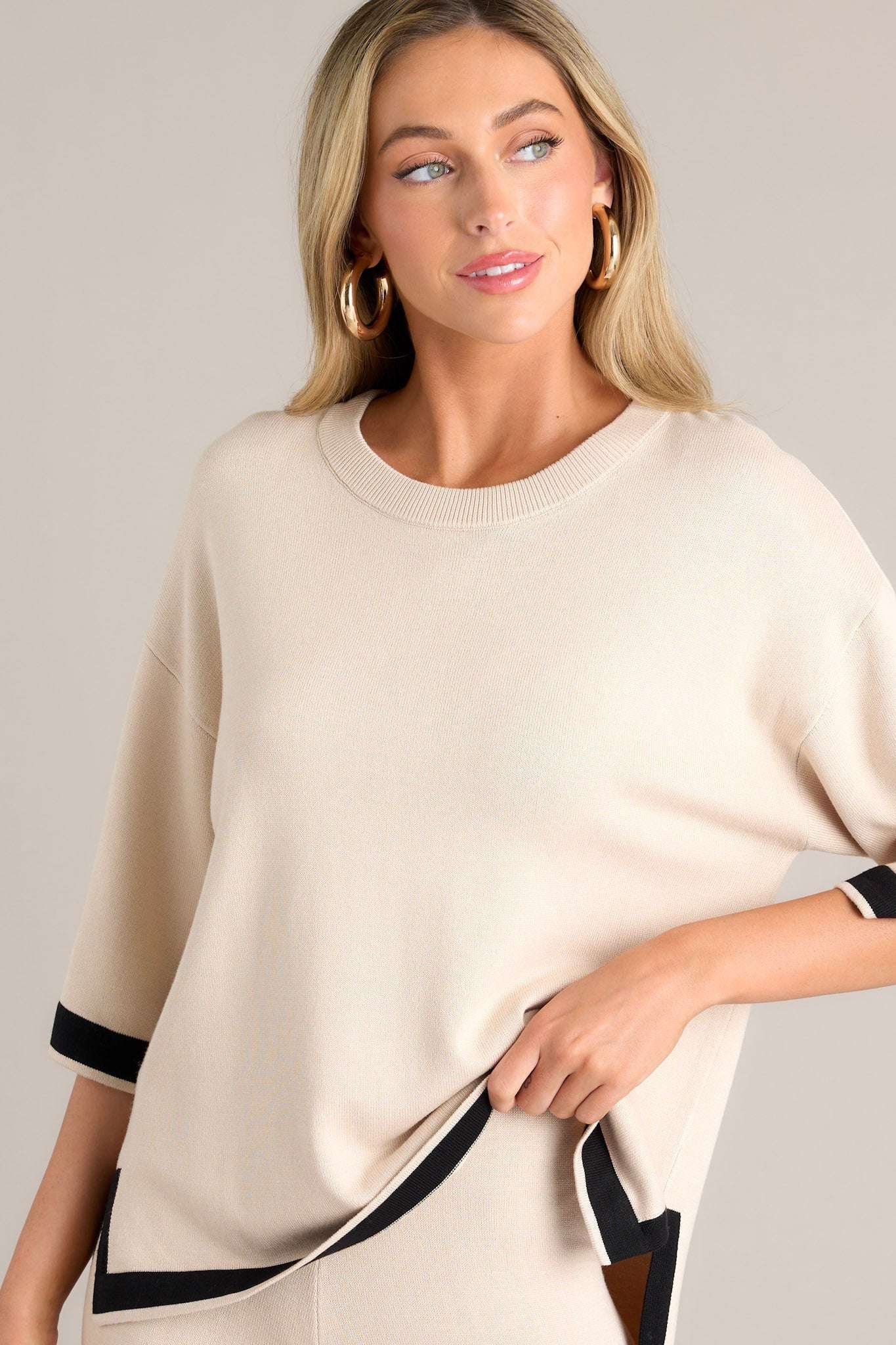 Casual Knitted Set | Jennifer - LondonVog